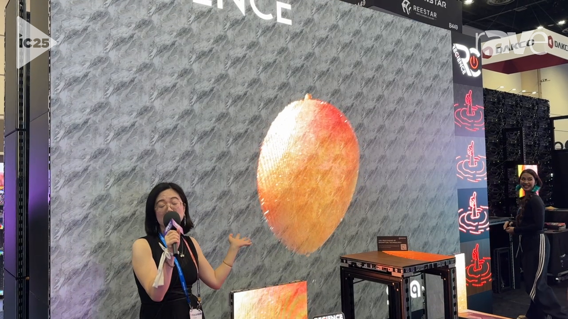 InfoComm 2025: Recience Introduces X Skin LED Wall  Colored Overlay