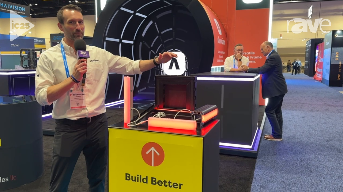 InfoComm 2025: Aluvision Talks About LED Tiles, Frame Structure and Lighting Solutions