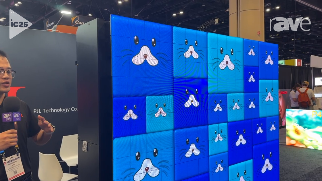 InfoComm 2025: PJL Technology Showcases Interactive 3D Kinetic Screen