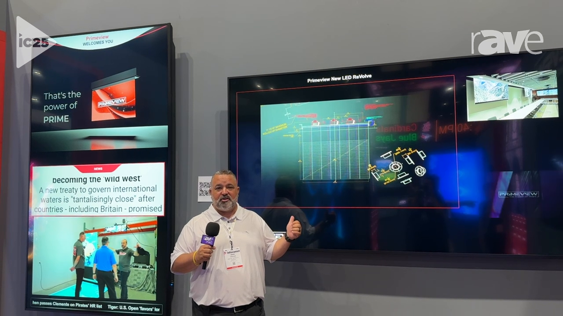 InfoComm 2025: Primeview Global Exhibits Version 2 of 110-Inch LCD Display