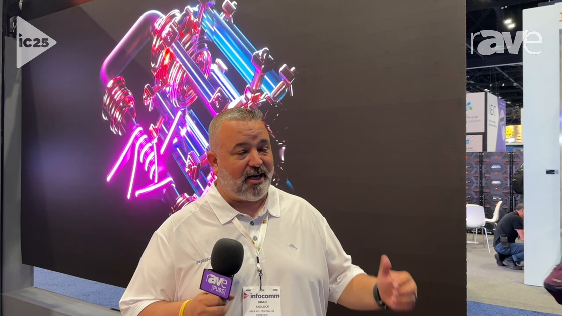 InfoComm 2025: Primeview Global Shows Off ReVolve, a Rugged Roll-Up LED Display