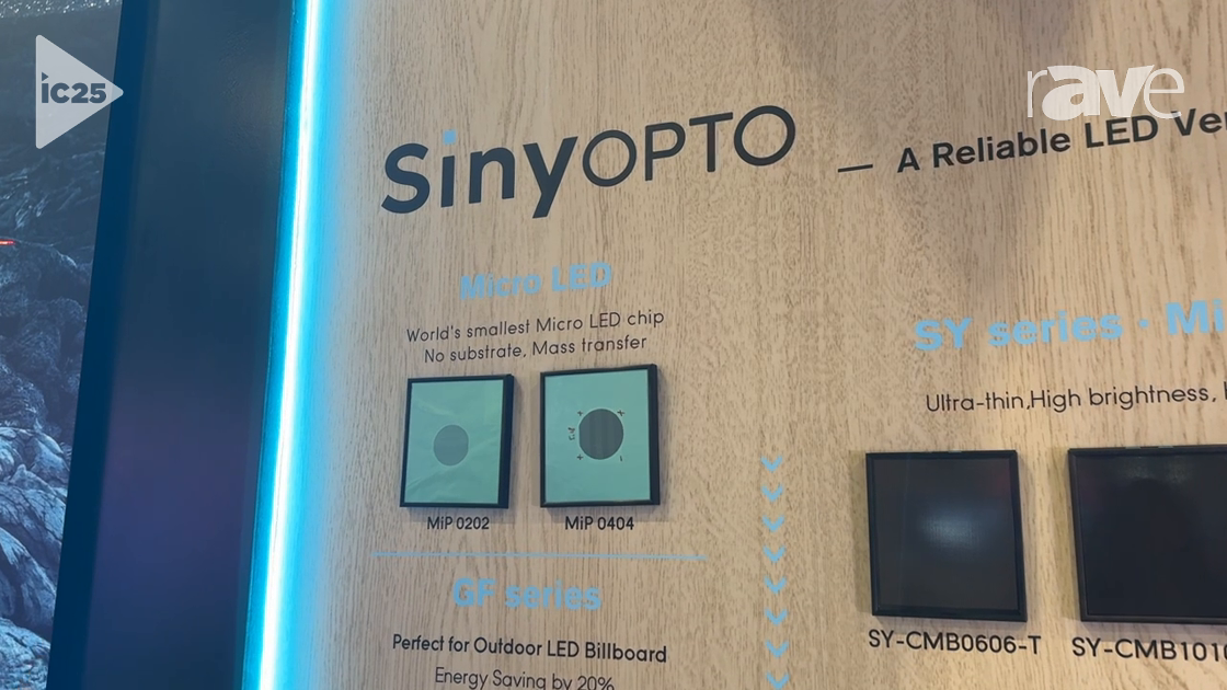 InfoComm 2025: Sinyopto Talks About Future of Micro LED and World’s Smallest Micro LED Chip