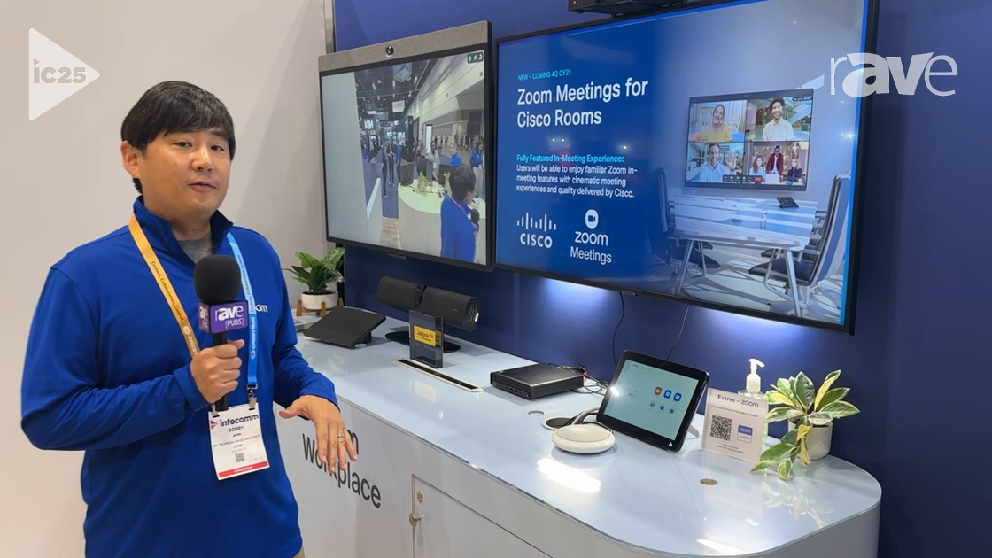 InfoComm 2025: Zoom Shows Off Zoom Rooms Control Integration with Extron