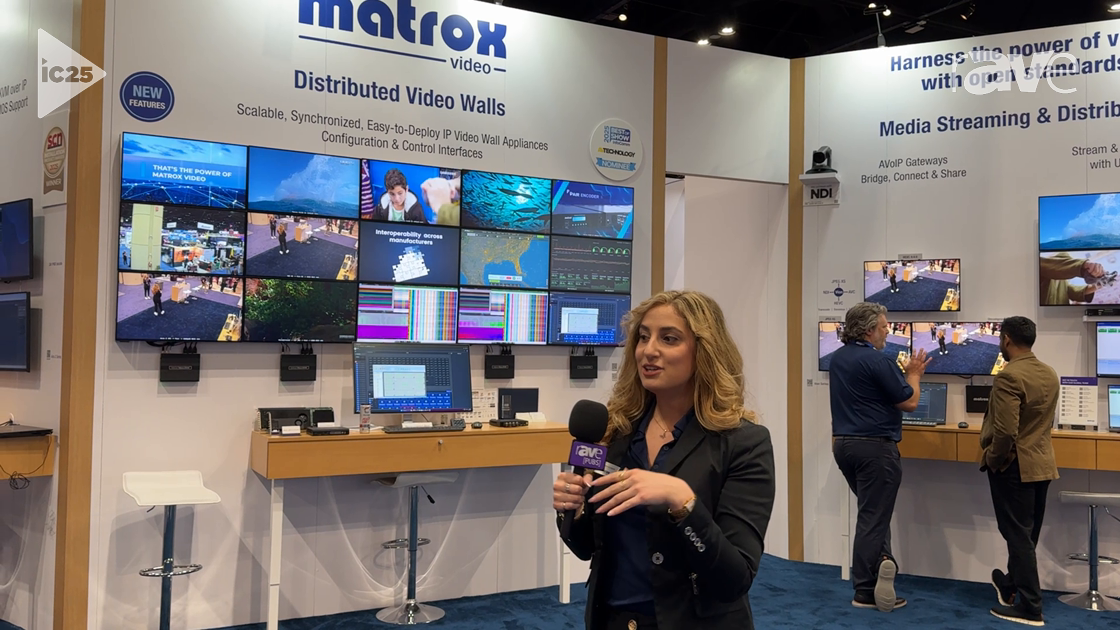 InfoComm 2025: Matrox Video Explains Matrox Video Ecosystem for Control Rooms, Live Events and More