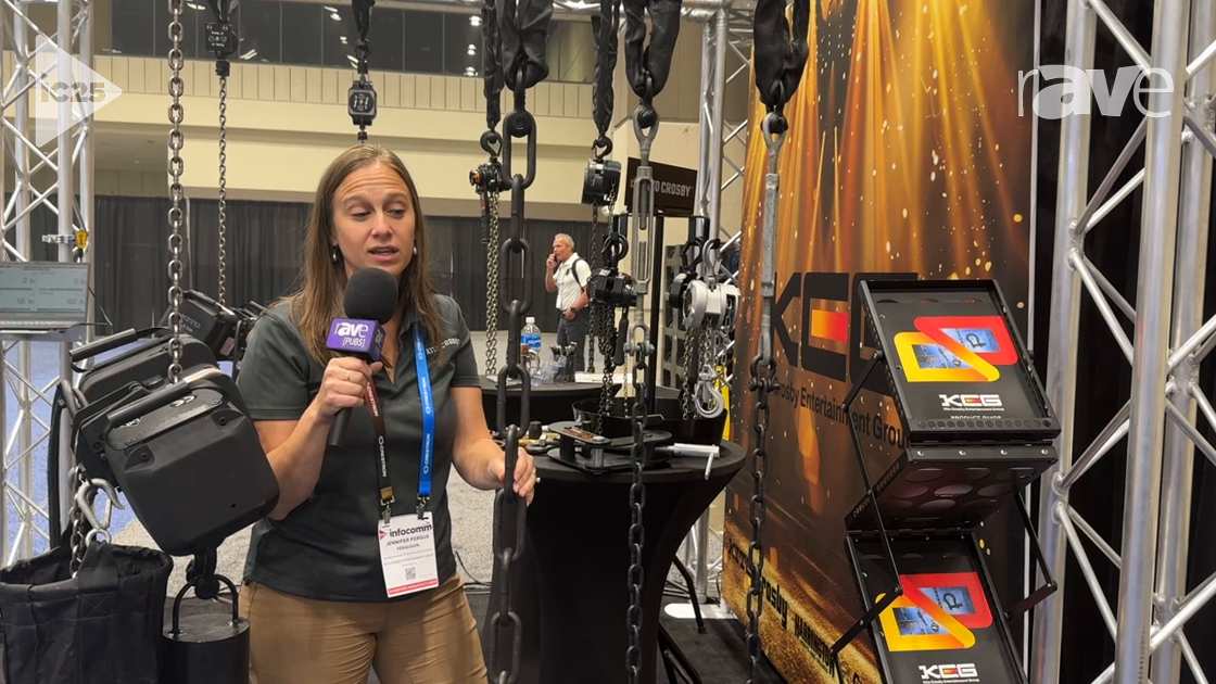 InfoComm 2025: Kito Crosby Entertainment Group Shows Its Chains and Rigging Hardware