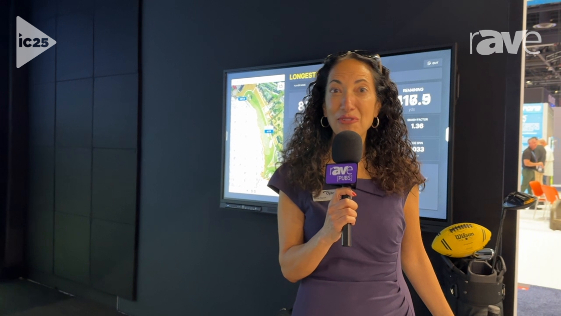 InfoComm 2025: Optoma Presents Golf and Multisport Simulator Using ZK810TST 4K Fixed Lens Projector