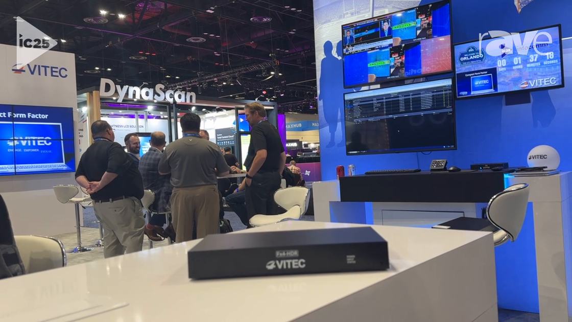 InfoComm 2025: VITEC Highlights Fx4-HDR Compact Flexible Video Wall Controller