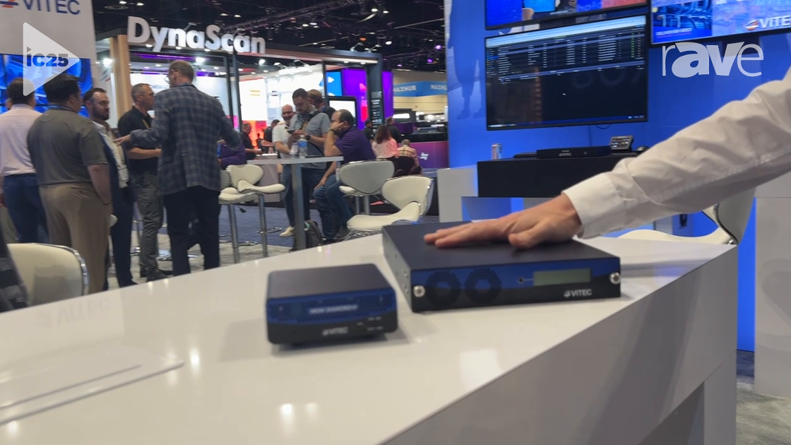 InfoComm 2025: VITEC Shows Off Diamond C1 Single-Slot IP Streaming Chassis