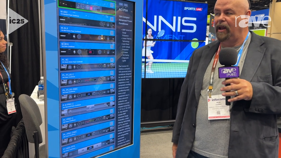 InfoComm 2025: Furman Talks About Full Range of Power Conditioners and Battery Backup