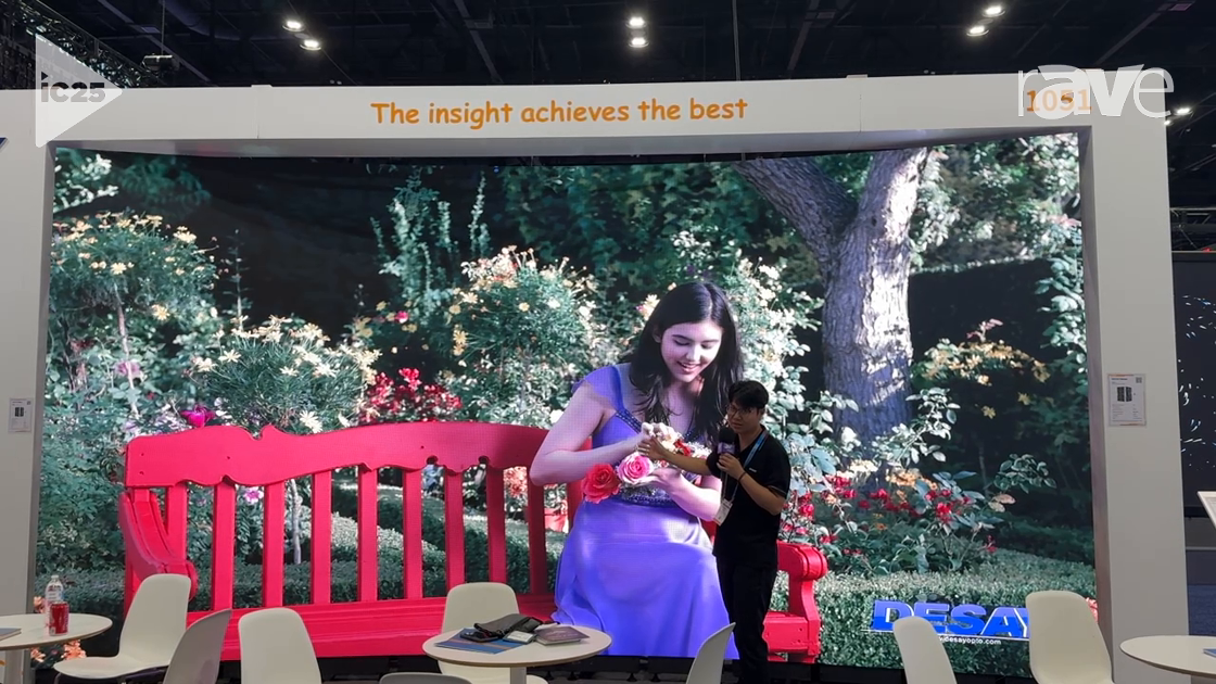 InfoComm 2025: DESAY Features RS Rental dvLED Display in Range of Sizes and Configurations