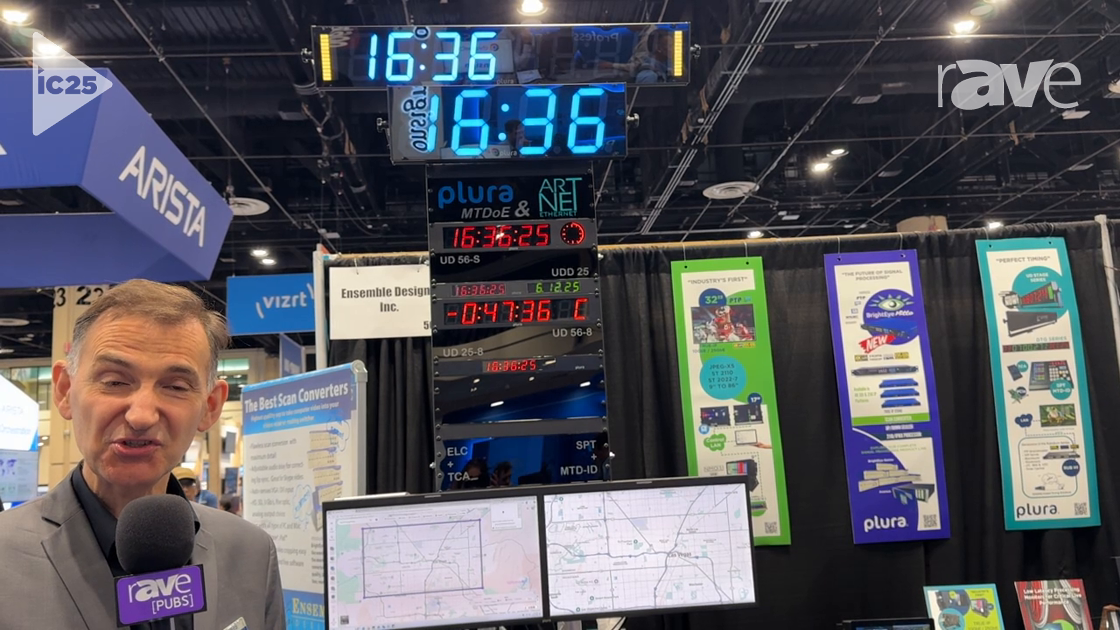InfoComm 2025: Plura Broadcast Unveils SPT Timer With Multi-Zone Control and PoE over Ethernet