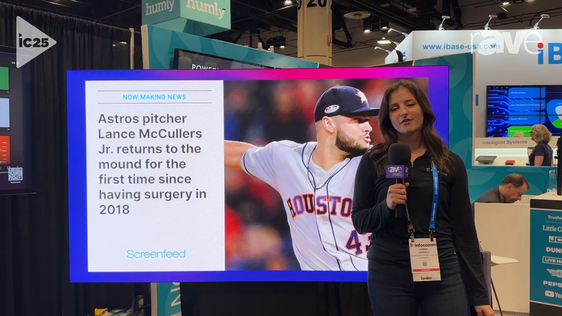 InfoComm 2025: Screenfeed Discusses Simplifying Digital Signage With Ready-Made Content