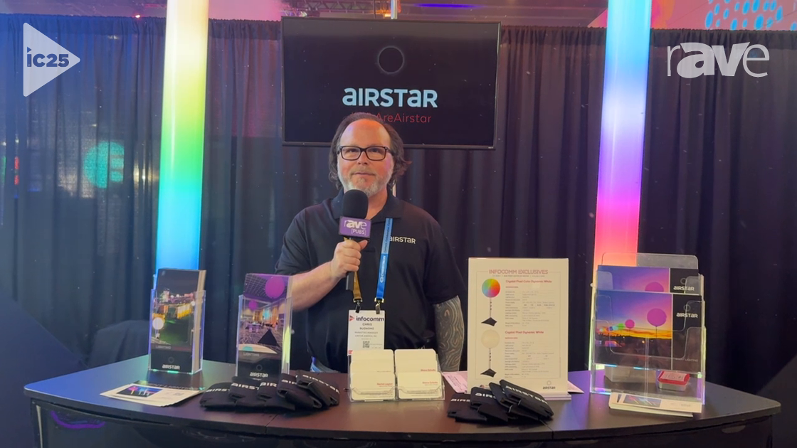 InfoComm 2025: Airstar America Introduces Crystal Pixel Color Dynamic White Lighting Solution