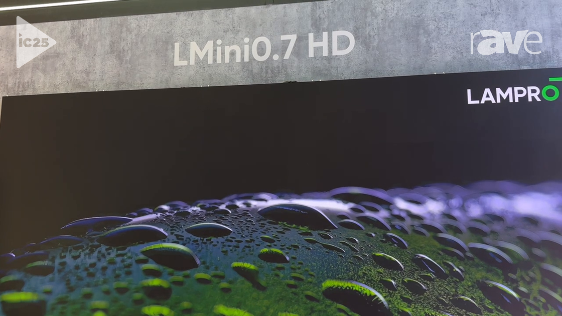 InfoComm 2025: Lampro Technology Spotlights LMini 0.7 HD COB Display — Ultra‑Black, HDR Imaging