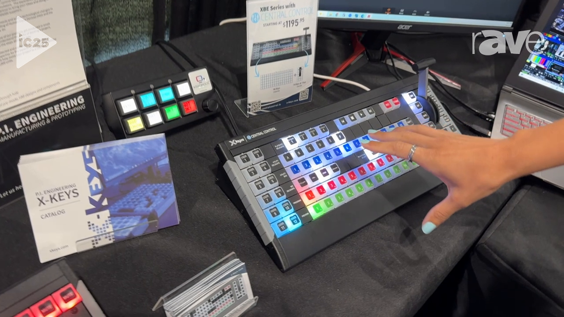 InfoComm 2025: X-Keys Explains XBE Series Production Controller