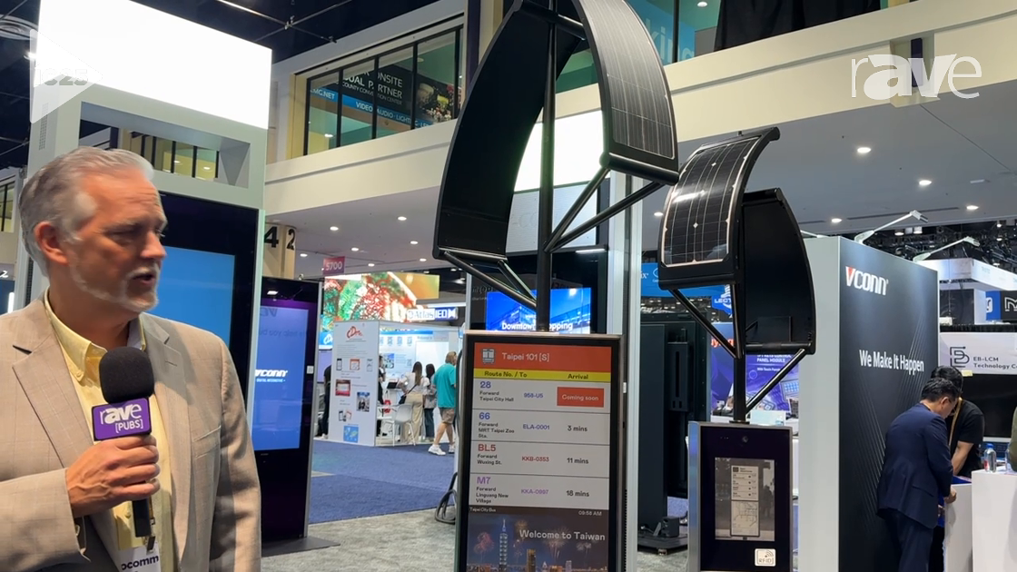 InfoComm 2025: VCONN Digital Interactive Shows VCONN Solar Powered Reflective LCD for Outdoor Kiosks