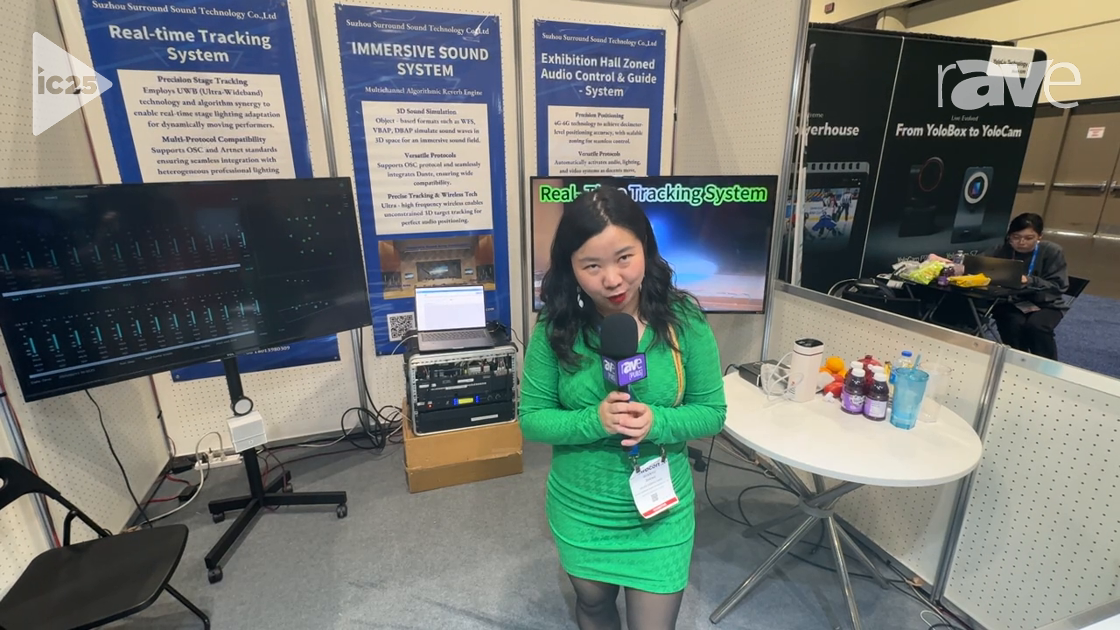 InfoComm 2025: Suzhou Handy Audio-Visual Technology Intros Real Time Tracking System