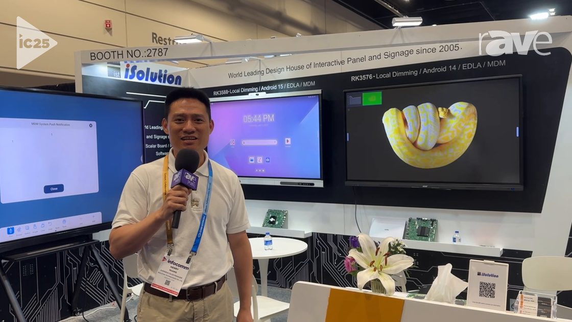 InfoComm 2025: iSolution Demos Product Overview Showcase