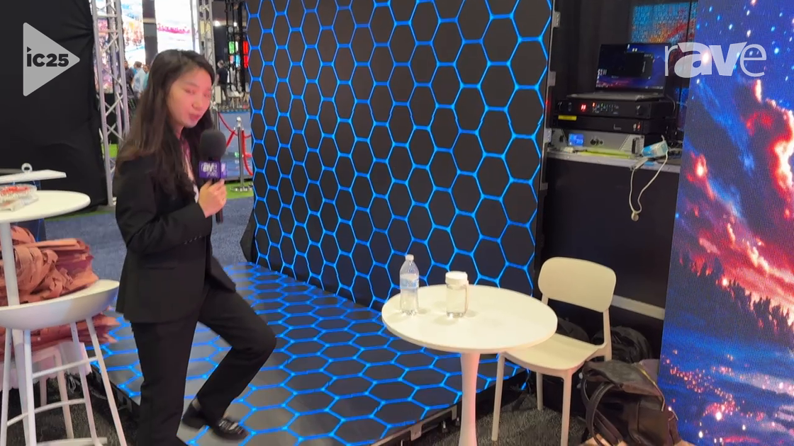 InfoComm 2025: AOE Demos LED Floor