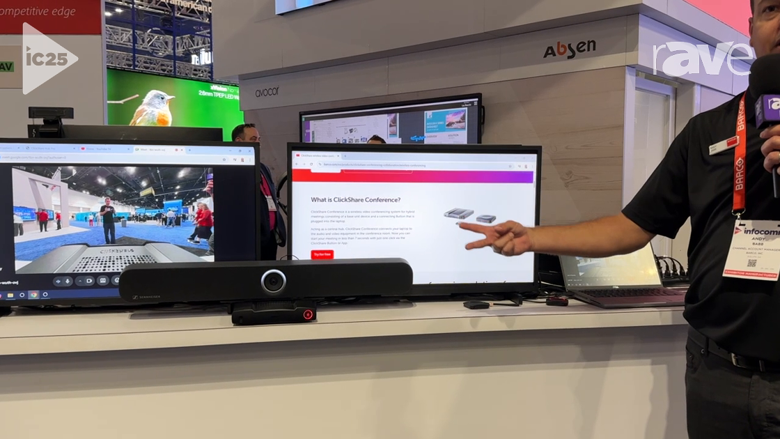 InfoComm 2025: Barco Demonstrates Clickshare