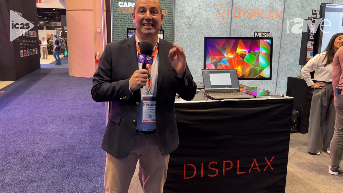 InfoComm 2025: DISPLAX Shows Off Skin Zeeto