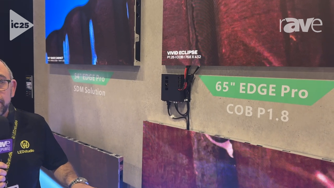 InfoComm 2025: VOD/THE LED STUDIO Exhibits ECLIPSE Power Saving Technology