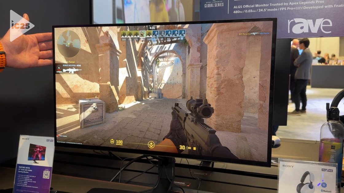 InfoComm 2025: Sony Features INZONE M10S Tournament-Ready Gaming Monitor