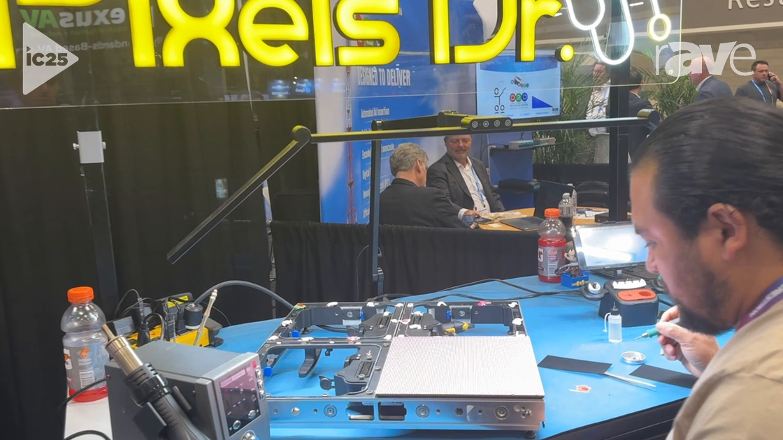 InfoComm 2025: Pixels Dr. Demonstrates Its LED Video Wall Repair Capabilities