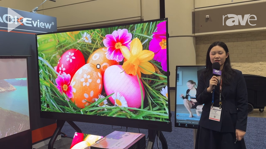 InfoComm 2025: Hangzhou Gaoke Industry & Trade Co Intros Mobile Screen and LED All-in-One Screen