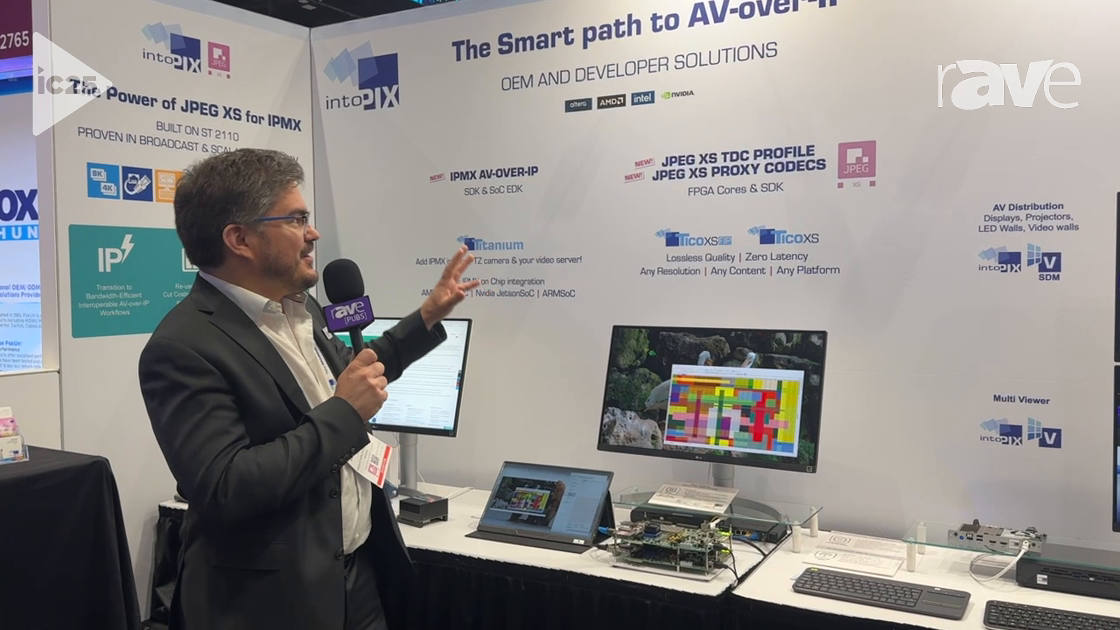 InfoComm 2025: intoPIX Explains JPEG XS TDC PROFILE for OEM Manufacturers Who Want to Support IPMX