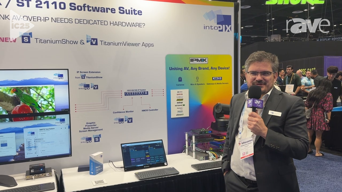 InfoComm 2025: intoPIX Introduces IPMX SMPTE 2110 Devices Enabling Flawless 4K & 8K Video Experience
