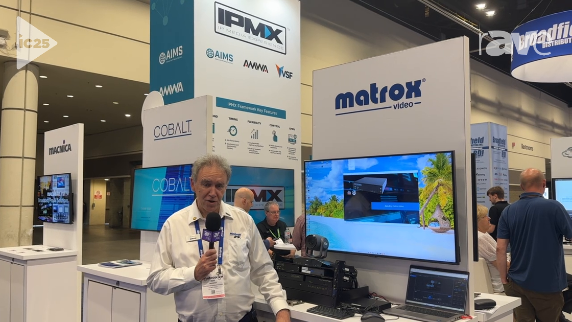 InfoComm 2025: Matrox Intros Avio 2 World’s First Open Standards-based, IPMX/ST 2110 IP KVM Extender