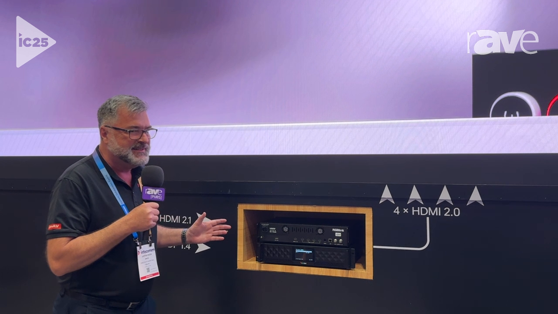 InfoComm 2025: RGBlink Highlights D8 8K@60 Video Processor