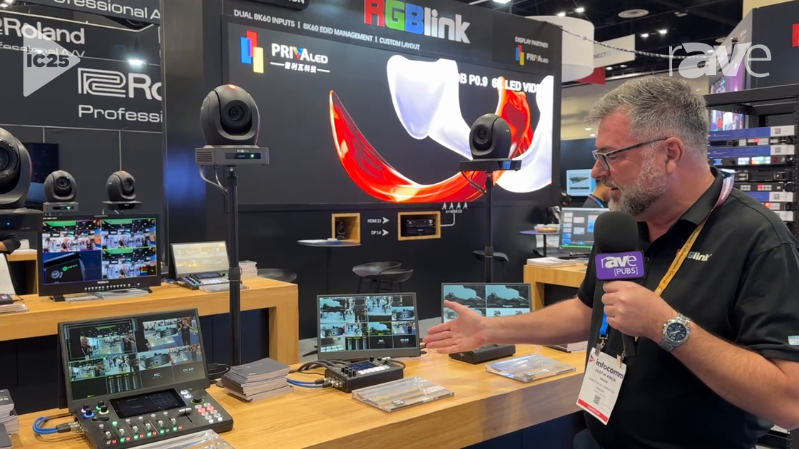 InfoComm 2025: RGBlink Presents mini-ISO Mini, a Compact Streaming Switch with 3G SDI