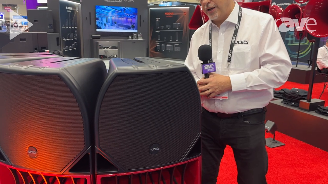 InfoComm 2025: Void Acoustics Demos KINESYS High-Performance Point-Source Speaker