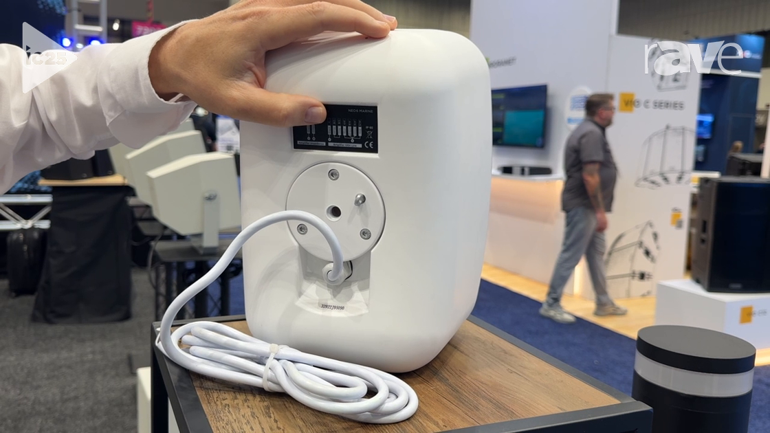 InfoComm 2025: WORK PRO – Equipson S.A. Exhibits NEO 6 MARINE Professional Speaker System