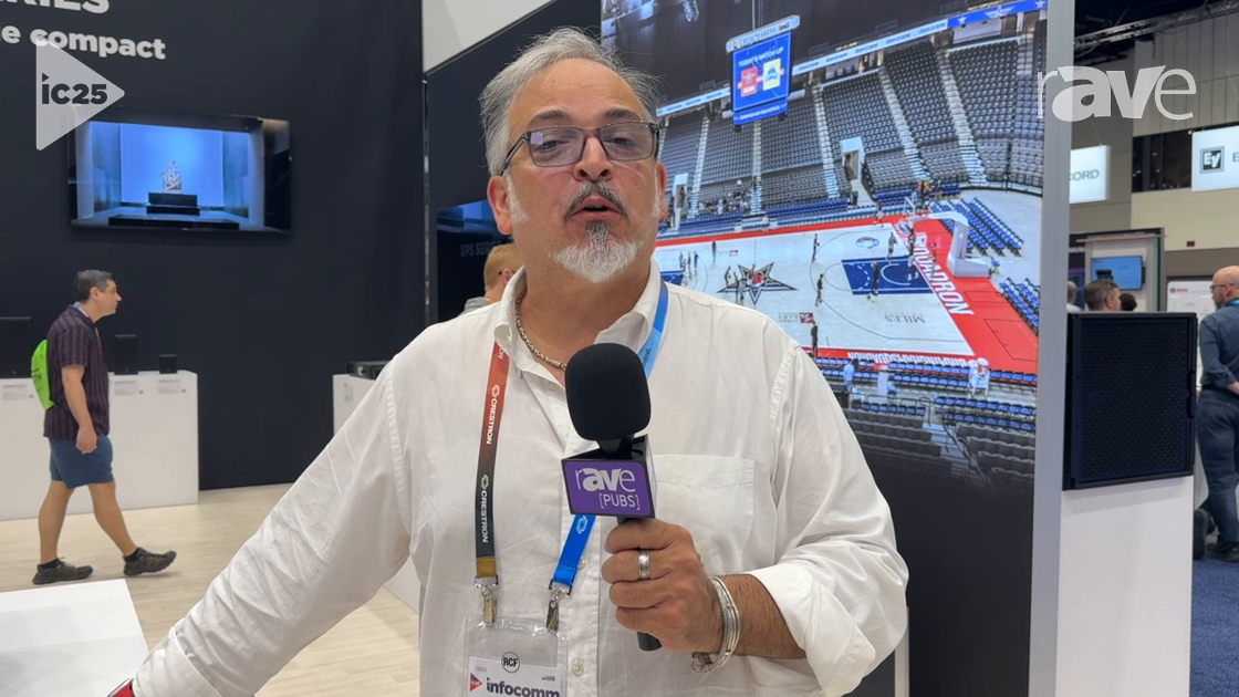 InfoComm 2025: RCF Showcases GT 8 Point‑Source Speaker With Tool-Free Removable Grill