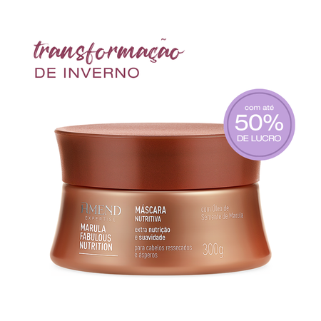 Amend - Mascara Nutritiva Marula Fabulous Expertise 300G