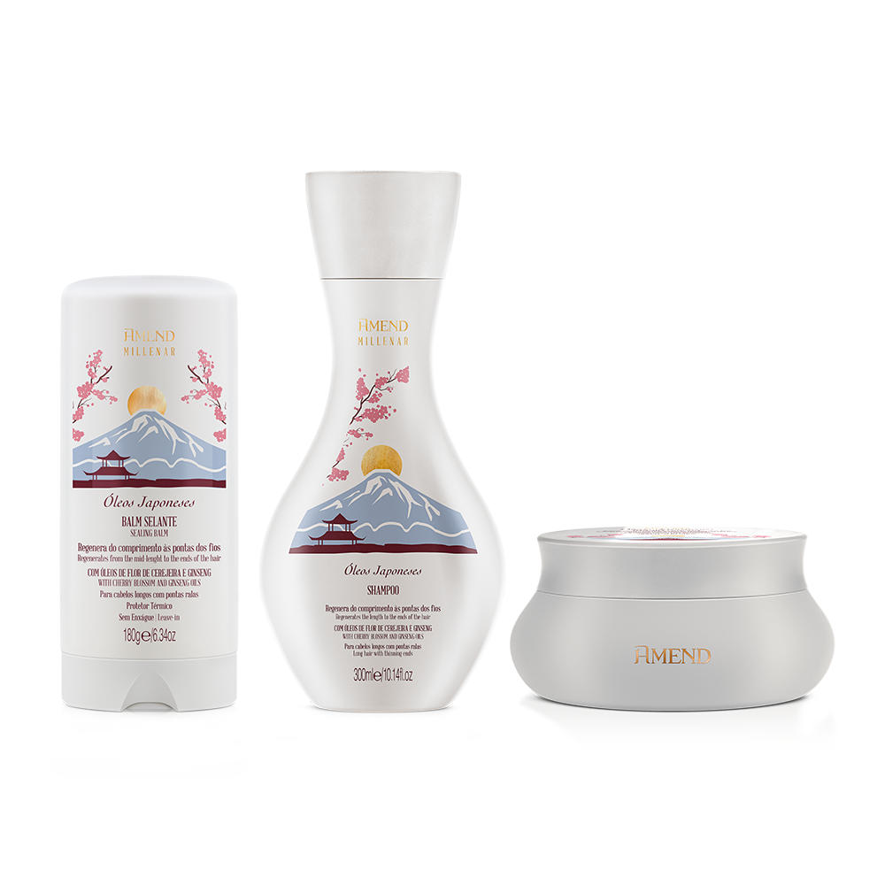 Amend - Kit Amend Millenar Óleos Egípcios | 3 Produtos | Kit-644