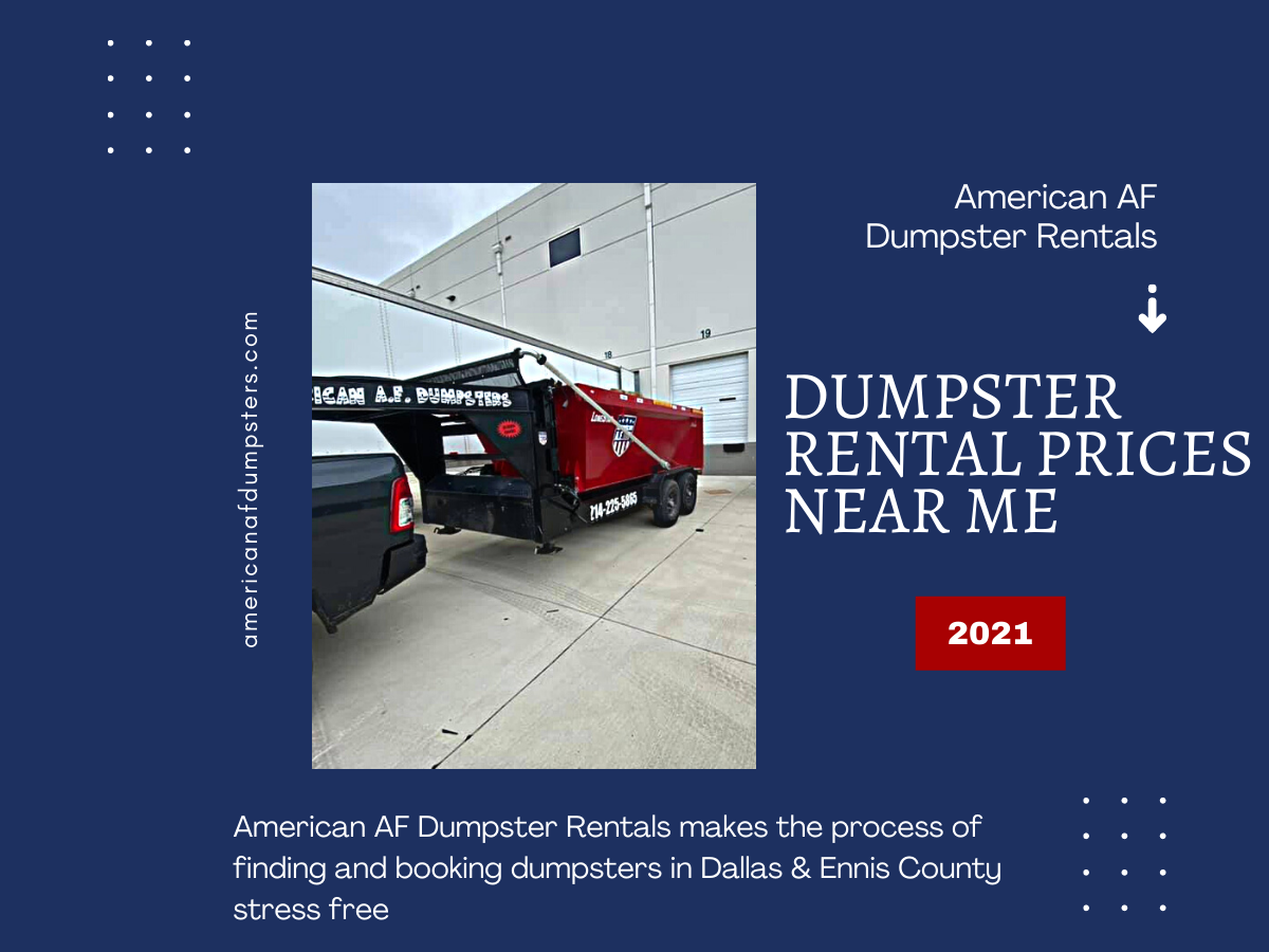 6 Yard Dumpster Rental Cost Dallas TX