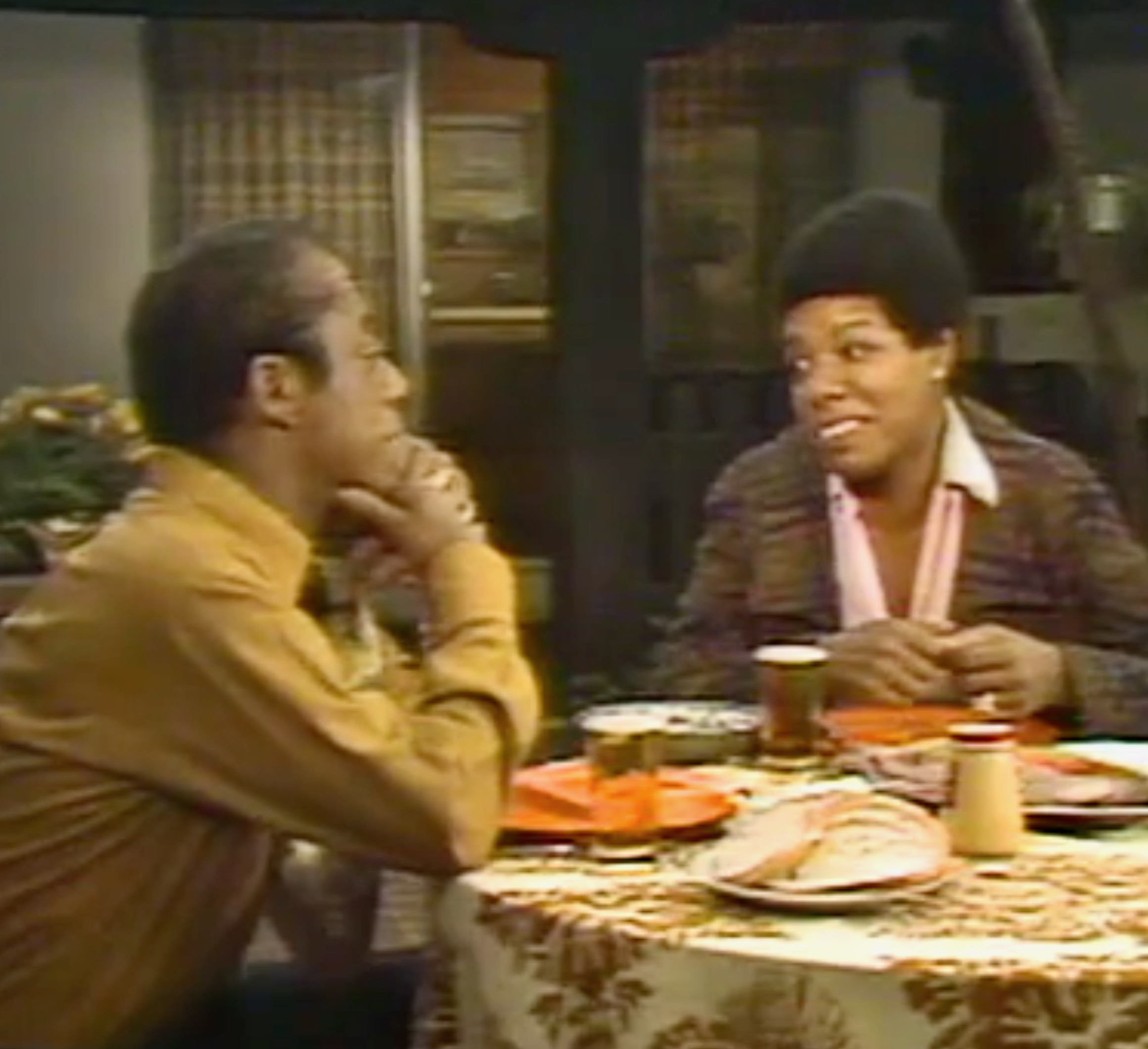 James Baldwin and Maya Angelou