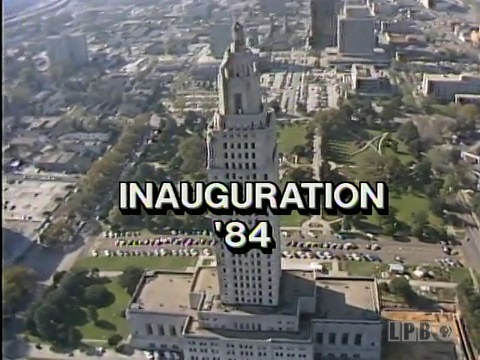 thumbnail of Louisiana Inaugurations; Inauguration 1984: Governor Edwin Edwards