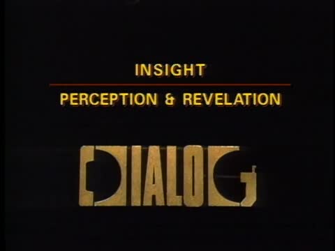 thumbnail of Dialog; Insight, Perception and Revelation