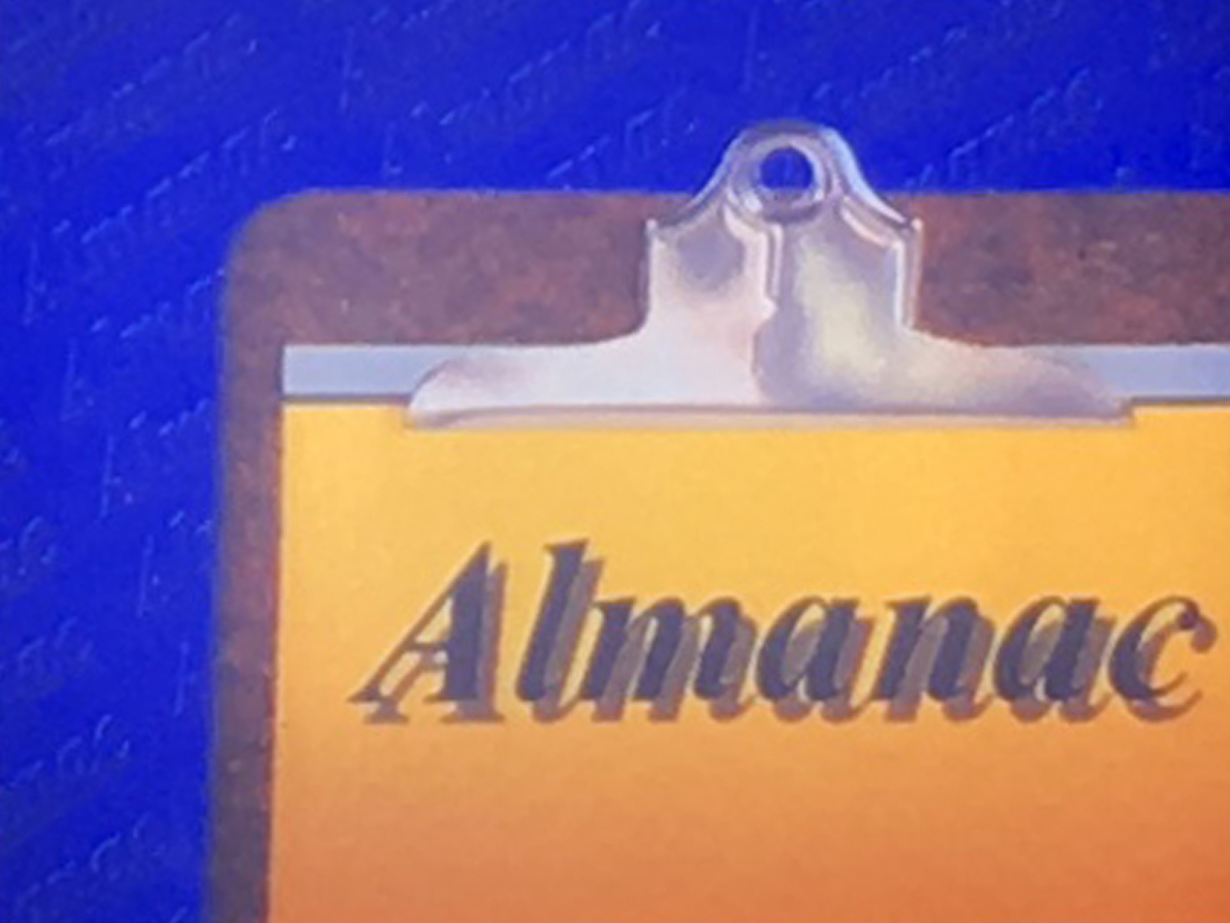 thumbnail of Almanac; Pilot