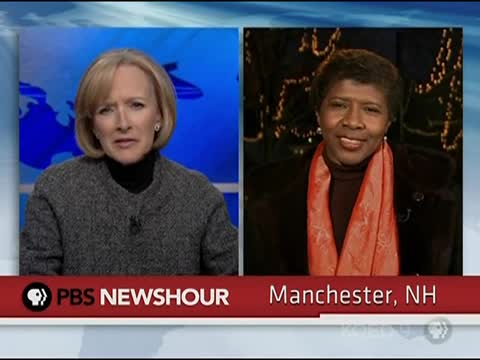 thumbnail of PBS NewsHour; January 9, 2012 6:00pm-7:00pm PST
