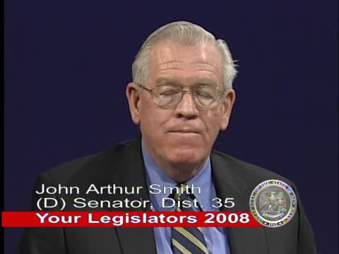 thumbnail of Your Legislators; 101; Sen. John Arthur Smith (D) and Sen. Lee Rawson (R)