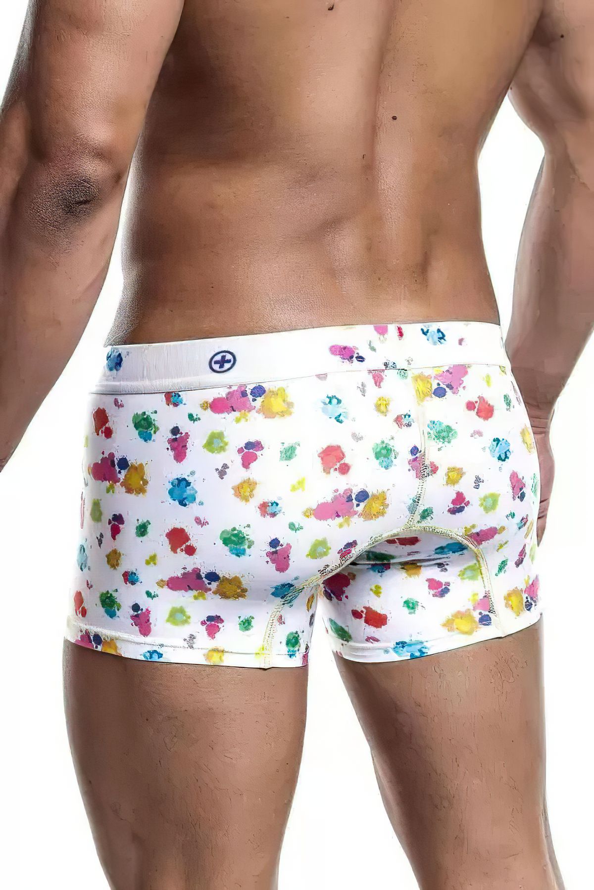 Malebasics New Hipster Trunk White Splash - Image 3