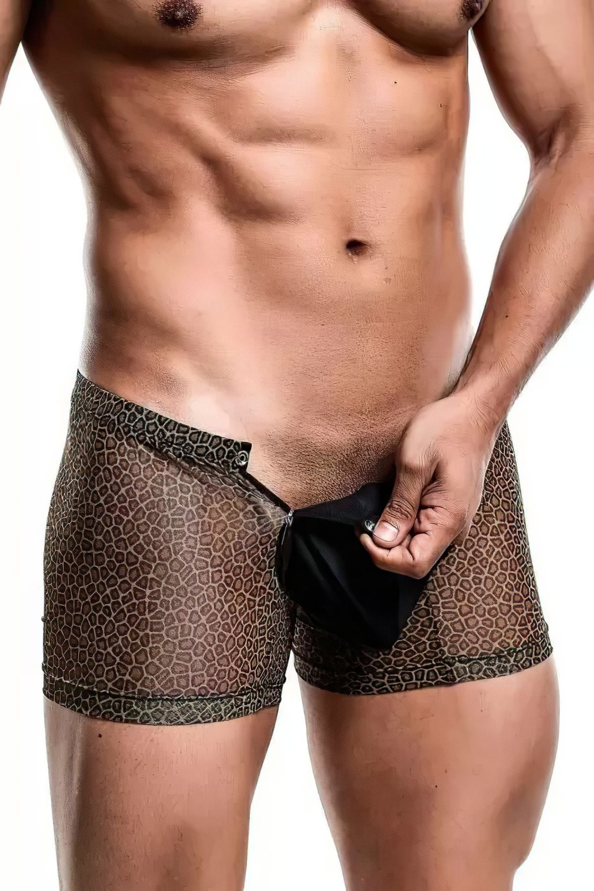 MOB Men's Boxer Tull Pouch Print