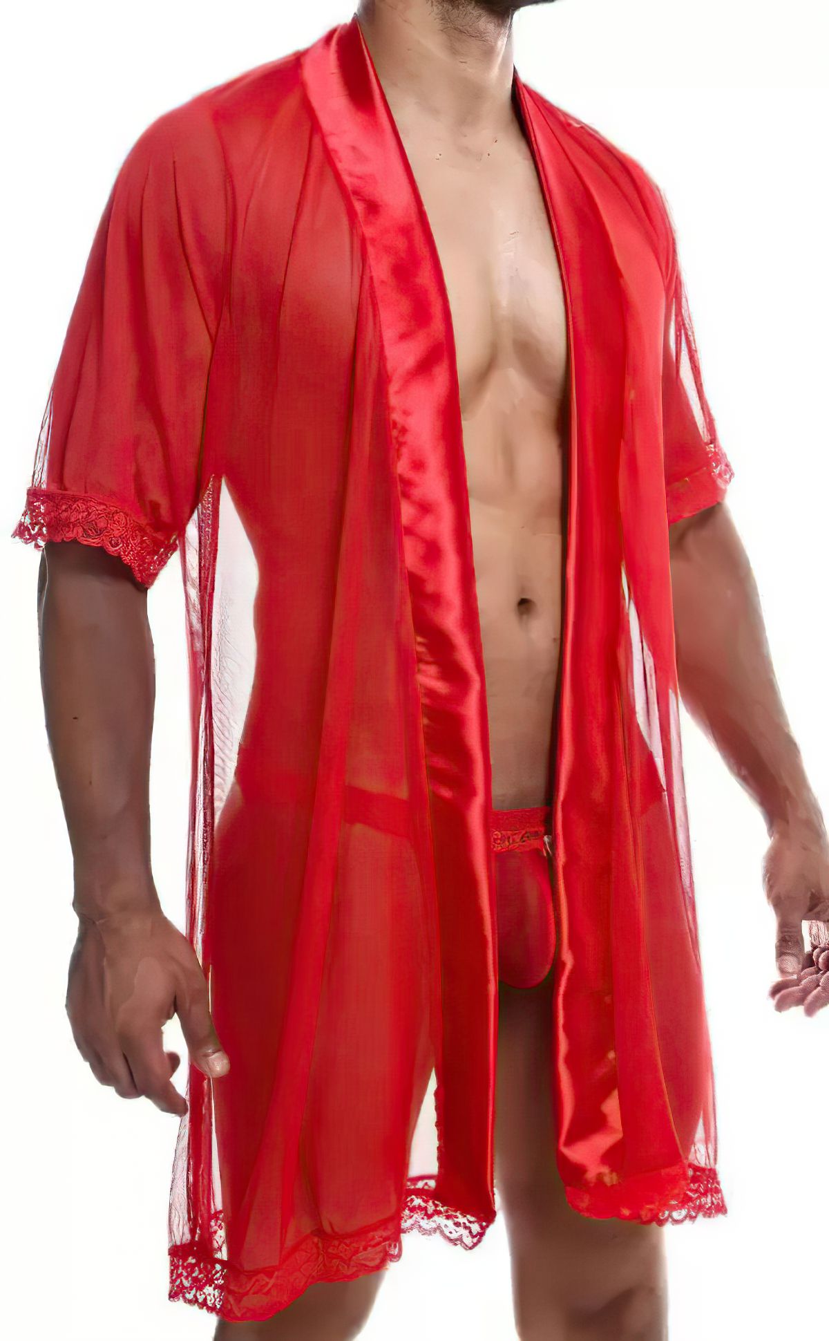 MOB Sultry Robe & Thong set - Image 8