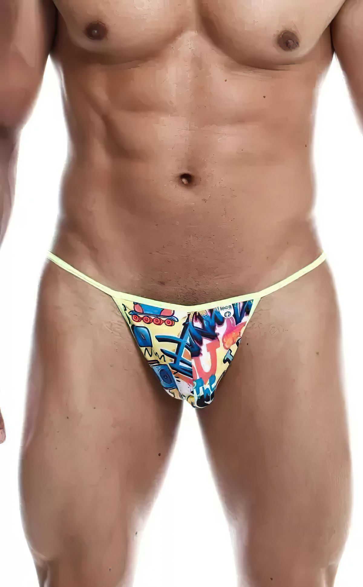 MOB Hipster T Thong Print - Image 4